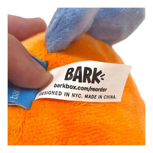 Barkbox Santiago Seal Dog Toy M/L 20+ lbs  Squeaker Crinkle Polyester Large - Picture 5 of 14